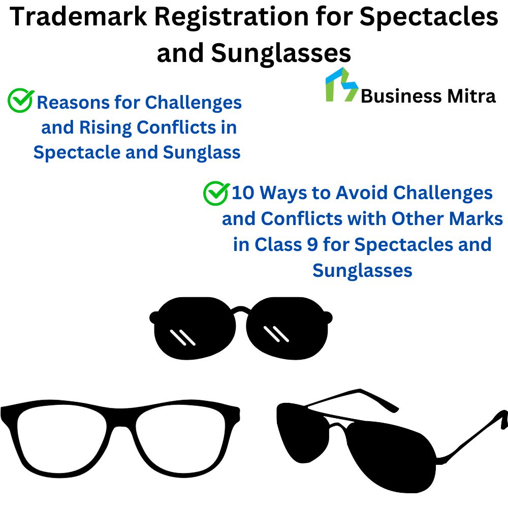 Spectakes Trademark Registration for Spectacles and Sunglasses in Class 9 ...